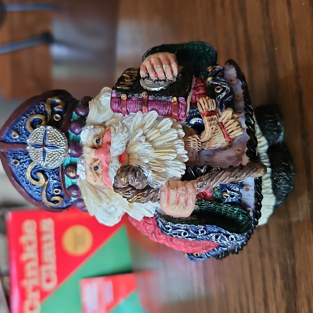 Crinkle Claus Slim Netherlands Figurine By Possible Dreams Holiday Christmas